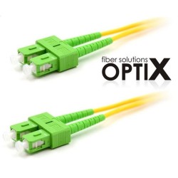 FO patchkabel DUPLEX SC/APC- SC/APC 9/125 SM 0,5m, OS2 G657A