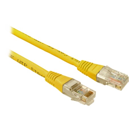 SOLARIX patch kabel CAT6 UTP PVC 2m žlutý snag proof