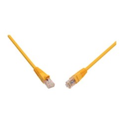 SOLARIX patch kabel CAT6 UTP PVC 1m žlutý snag proof
