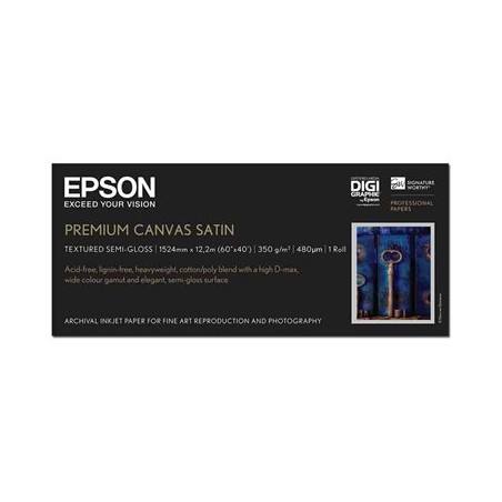 PremierArt™ WR Canvas Satin Roll , 60" x 12,2 m