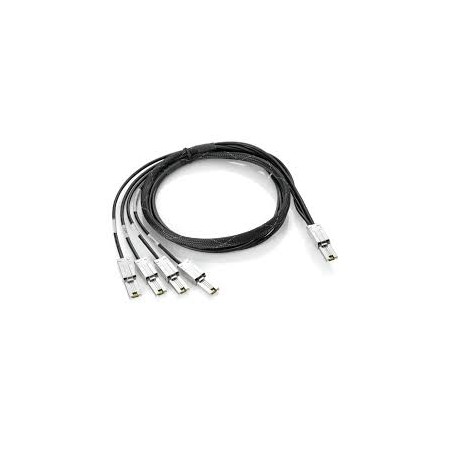 HP 2m Ext Mini-SAS to 4x1 Mini-SAS Cable
