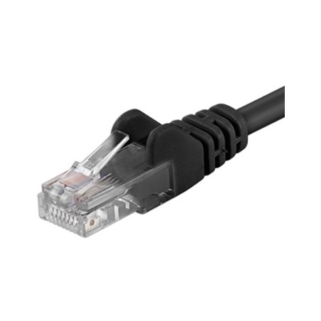PremiumCord Patch kabel UTP RJ45-RJ45 CAT6 1m černá