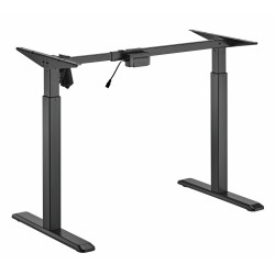 Výškově stavitelná stolová podnož Brateck S03-22DE 1 motor rozsah 710-1190 mm nosnost 80 kg
