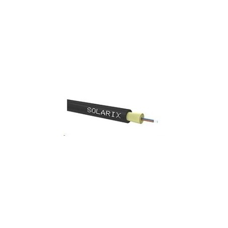 DROP1000 kabel Solarix, 4vl 9/125, 3,6mm, LSOH, černý, cívka 500m