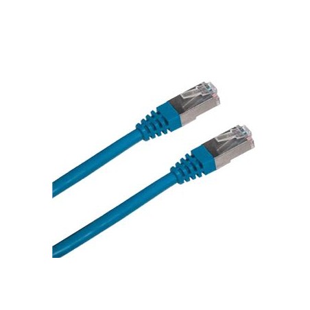 Patchkabel S/FTP,Cat6,2xRJ45, 7m modrý