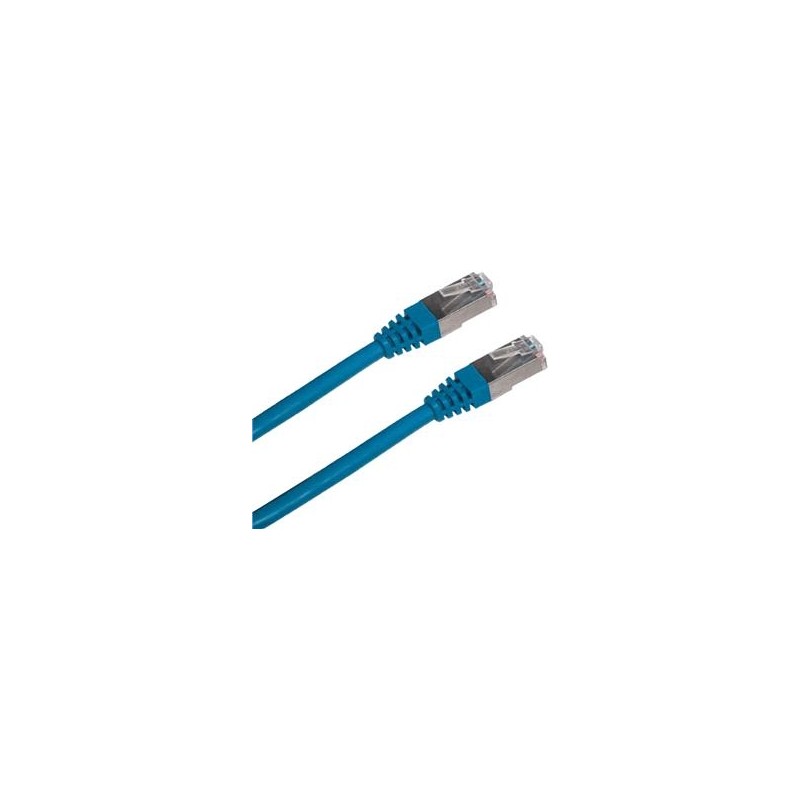 Patchkabel S/FTP,Cat6,2xRJ45, 10m červený