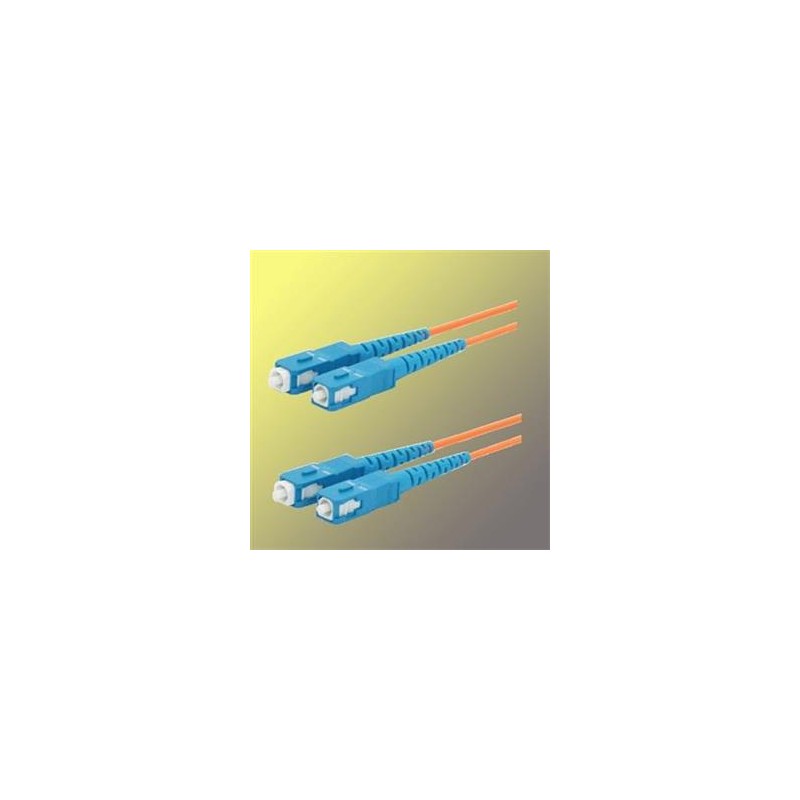 Optický patchkabel duplex SC-SC 62,5/125µm MM,3m, OM1