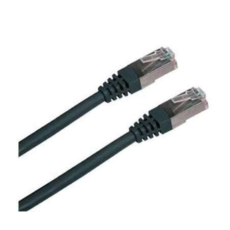 Patchkabel S/FTP,Cat6,2xRJ45, 5m černý