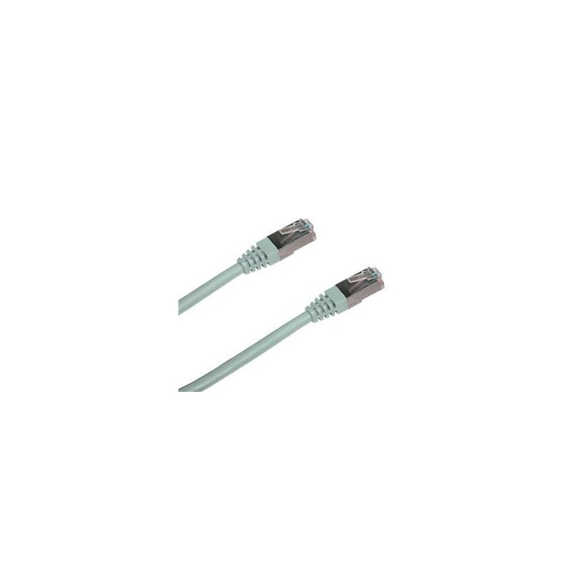 DATACOM Patch cord SFTP cat6 0,5m šedý