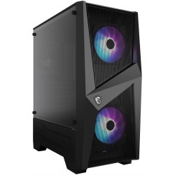 MSI MAG FORGE 100R/Midi Tower/Transpar./Černá