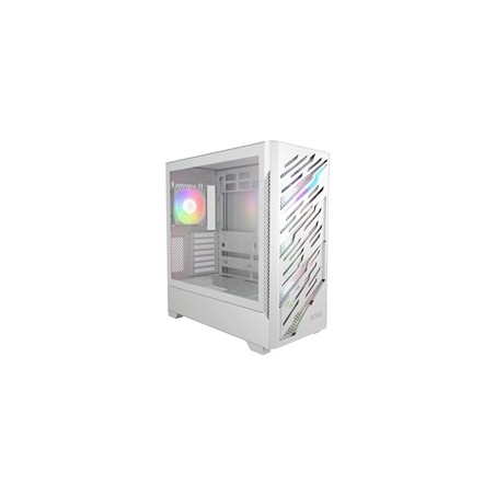 ADATA XPG case STARKER AIR BTF Mid-Tower, bez zdroje, 4x 120mm ARGB, Bílá