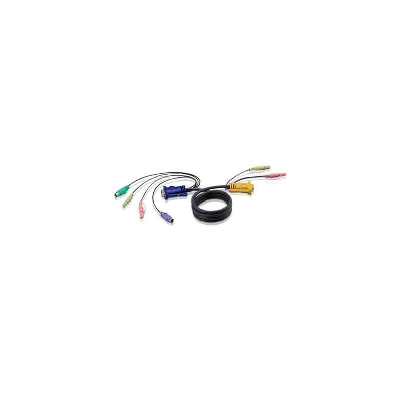 ATEN KVM sdružený kabel k CS-12xx,CL-10xx, PS2, 3m