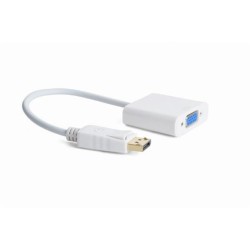Gembird adaptér DisplayPort - VGA, M/F, white