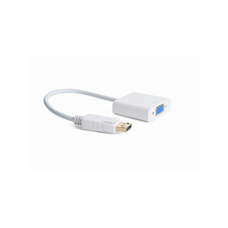 Gembird adaptér DisplayPort - VGA, M/F, white