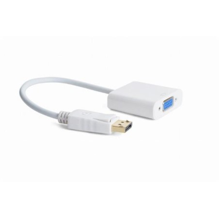 Gembird adaptér DisplayPort - VGA, M/F, white