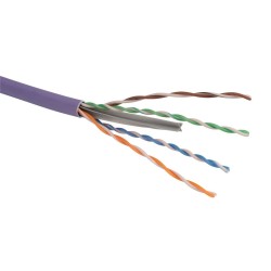 Instalační kabel Solarix UTP, Cat6, drát, LSOH, box 305m