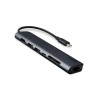 Epico 7v1 hliníkový USB-C 8K hub - inkoustová