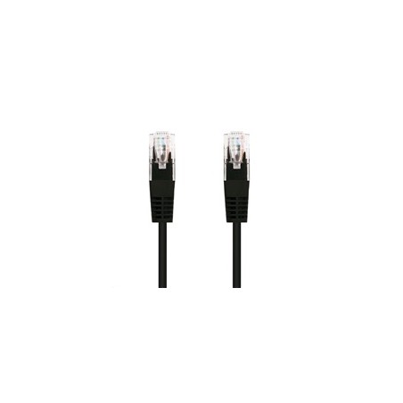 C-TECH kabel patchcord Cat5e, UTP, černý, 3m