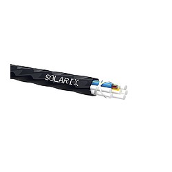 Zafukovací kabel Micro 12vl 9/125 HDPE Fca černý, cena za metr