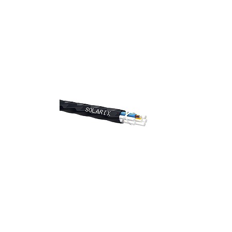 Zafukovací kabel Micro 12vl 9/125 HDPE Fca černý, cena za metr