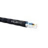 Zafukovací kabel Micro 12vl 9/125 HDPE Fca černý, cena za metr