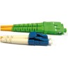 Patchcord FO duplex LC/APC-SC/APC 9/125um SM, 3m, OS2 1484