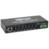 Rozbočovač 7x USB 2, průmyslový, odolnost ESD 15kV, kovové pouzdro, možnost montáže