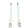 Optický patch kabel 10Gb Duplex Multimode 50/125, OM3 (LC/LC), modrá, 3m