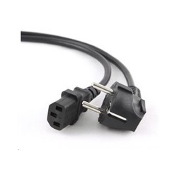 C-TECH kabel síťový 1,8m 220/230V napájecí, VDE