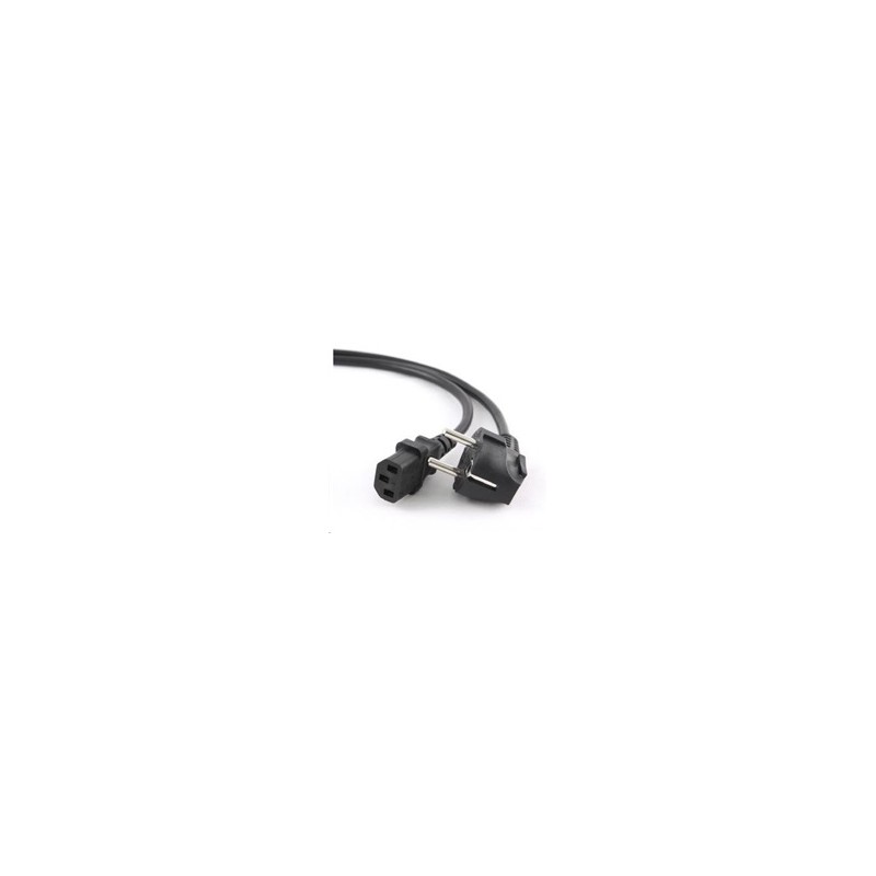 C-TECH kabel síťový 1,8m 220/230V napájecí, VDE