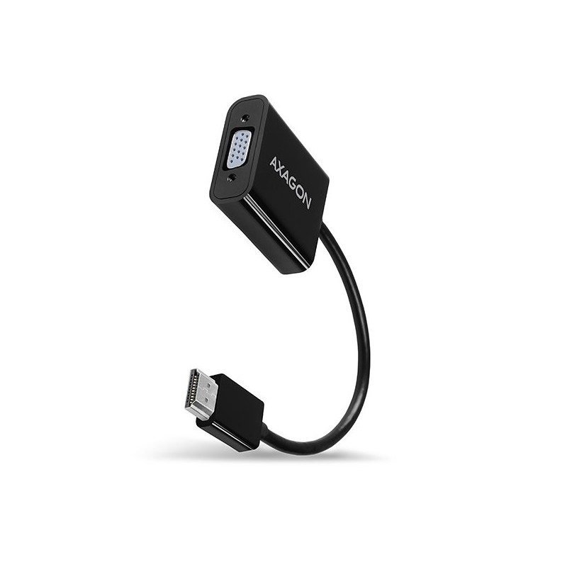 AXAGON RVH-VGAN, HDMI - VGA redukce / adaptér, FullHD, audio výstup, micro USB nap. konektor