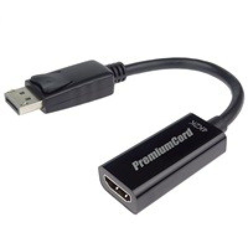 PremiumCord adaptér DisplayPort - HDMI Male/Female, support 3D, 4K*2K@60Hz