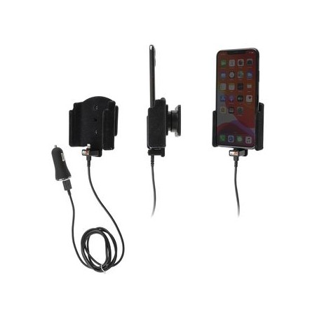 Brodit držák do auta na Apple iPhone 11 Pro Max bez pouzdra,s nabíjením z cig. zap/USB