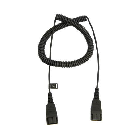 Jabra Extension cord, QD-QD, 0,5-2m, coiled