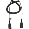 Jabra Extension cord, QD-QD, 0,5-2m, coiled