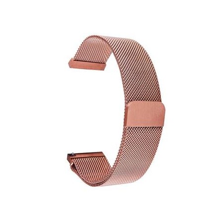 Tactical 634 Loop Magnetický Kovový Řemínek 20mm Rose Gold
