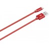 ALIGATOR PREMIUM 2A kabel, Micro USB 2m, červený