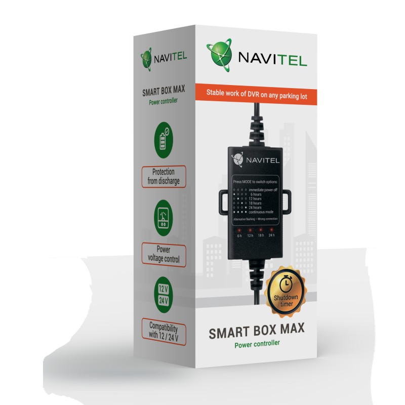 Ochrana proti vybití do auta NAVITEL Smart Box Max