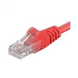 PremiumCord Patch kabel UTP RJ45-RJ45 CAT6 2m červená