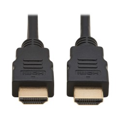 Kabel HDMI vysokorychlostní, digitální video+zvuk, UHD 4K (Samec/Samec), černá, 1.83m