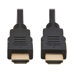 Kabel HDMI vysokorychlostní, digitální video+zvuk, UHD 4K (Samec/Samec), černá, 3.05m