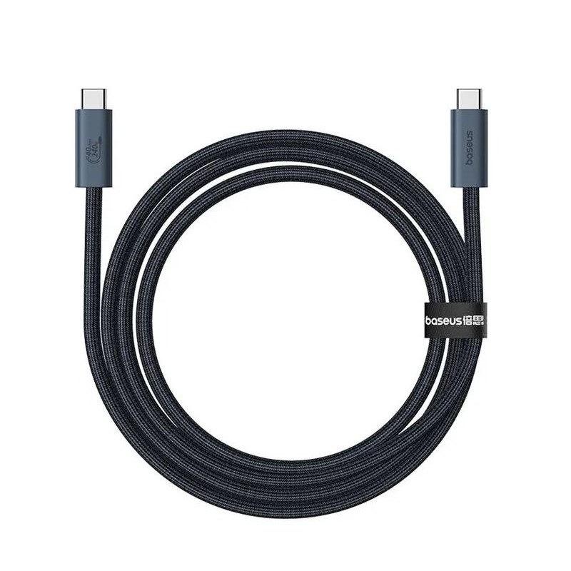 Baseus Flash Series 2 Datový Kabel USB-C - USB-C 240W 1m Cluster Black