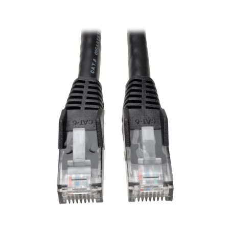 Ethernetový kabel Cat6 Gigabit Snagless Molded (UTP) (RJ45 Samec/Samec), černá, 3.05m