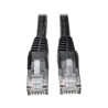 Ethernetový kabel Cat6 Gigabit Snagless Molded (UTP) (RJ45 Samec/Samec), černá, 3.05m