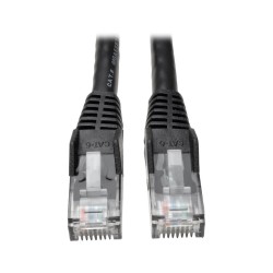 Ethernetový kabel Cat6 Gigabit Snagless Molded (UTP) (RJ45 Samec/Samec), černá, 4.57m