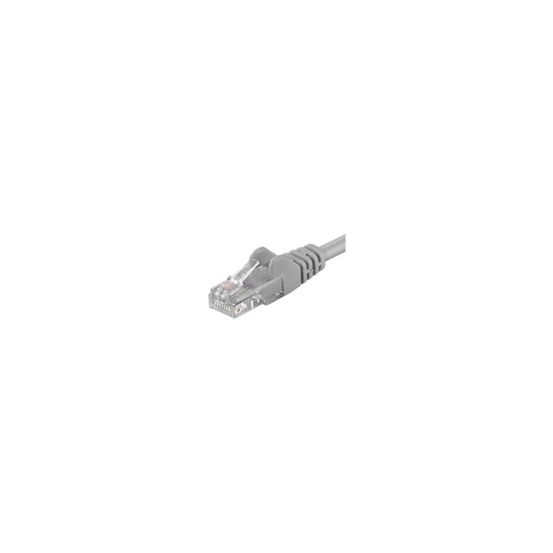 PremiumCord Patch kabel UTP RJ45-RJ45 CAT6 3m šedá