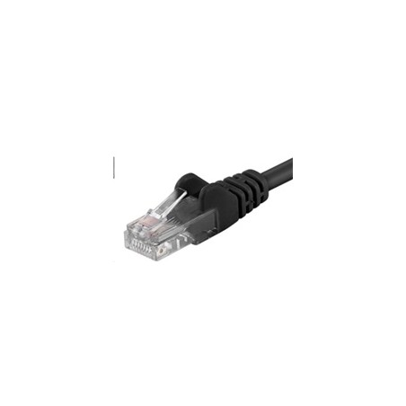 PREMIUMCORD Patch kabel UTP RJ45-RJ45 CAT5e 0.25m černá