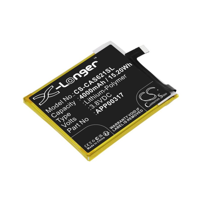 Baterie pro CAT S62 Pro, 4000 mAh, Li-Pol