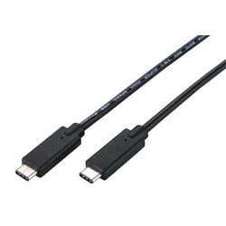 C-TECH kabel USB 3.2, Type-C (CM/CM), PD 100W, 20Gbps, 1m, černý
