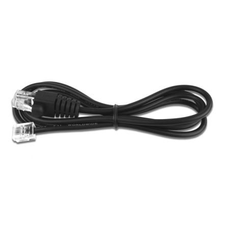 Kabel RJ12 24V pro pokladní zásuvku a tiskárnu, 1,1 m, černý